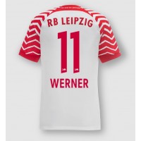 Pánský Fotbalový dres RB Leipzig Timo Werner #11 2023-24 Domácí Krátký Rukáv